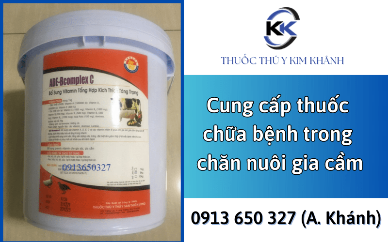 thuốc chữa bệnh trong chăn nuôi gia cầm