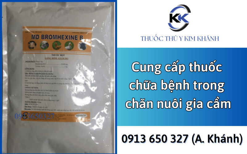 thuốc chữa bệnh trong chăn nuôi gia cầm